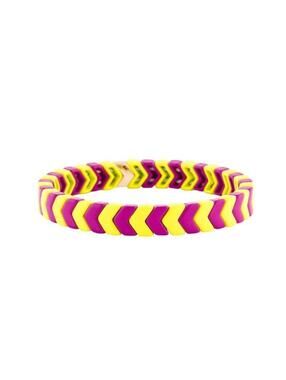 Roxanne Assoulin Friendship Brite Bracelet Chevron